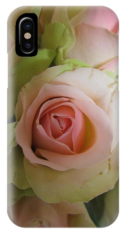 Flowerromance iPhone X Case featuring the photograph Romance by Rosita Larsson