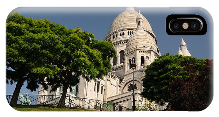 Traditional Culture iPhone X Case featuring the photograph Sacre Coeur #2 by Jeremy Voisey