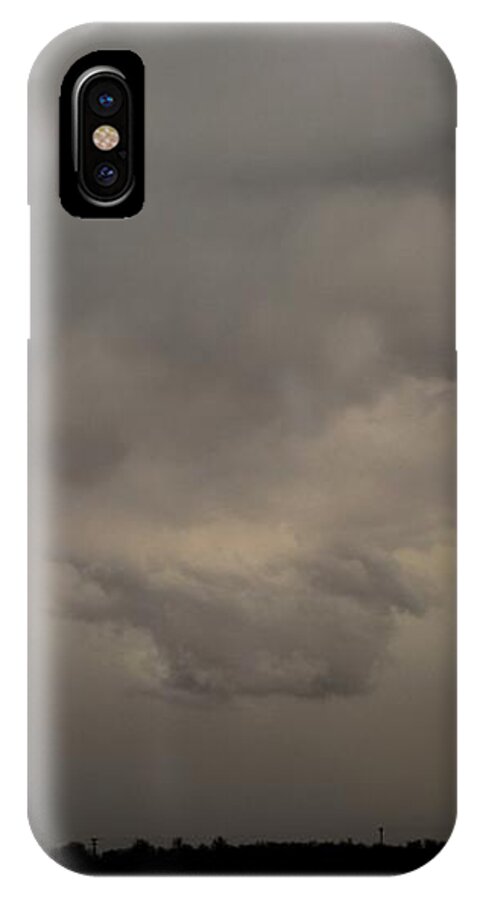 Stormscape iPhone X Case featuring the photograph Let the Storm Season Begin #13 by NebraskaSC