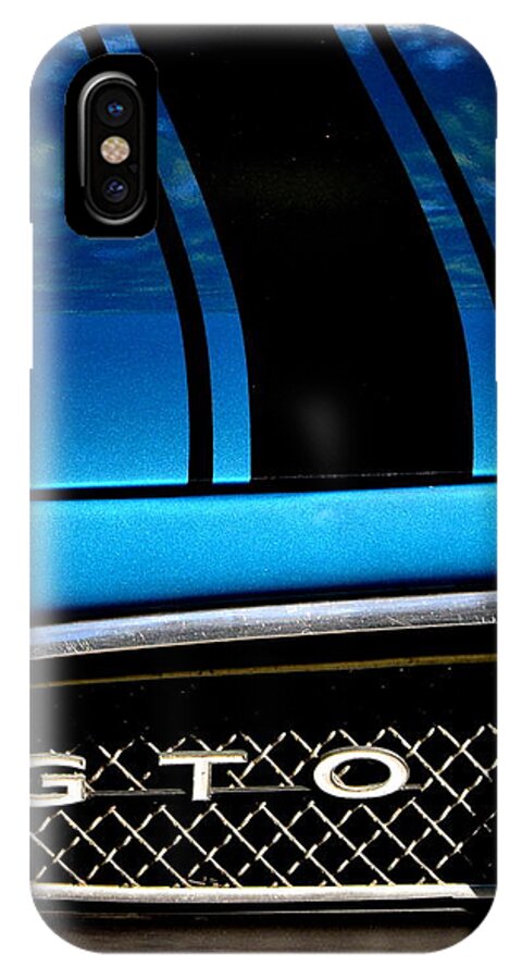  iPhone X Case featuring the photograph Blue GTO #3 by Dean Ferreira