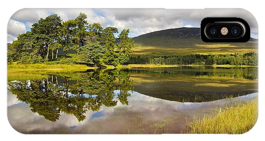 Loch Tulla iPhone X Case featuring the photograph Loch Tulla #3 by Stephen Taylor