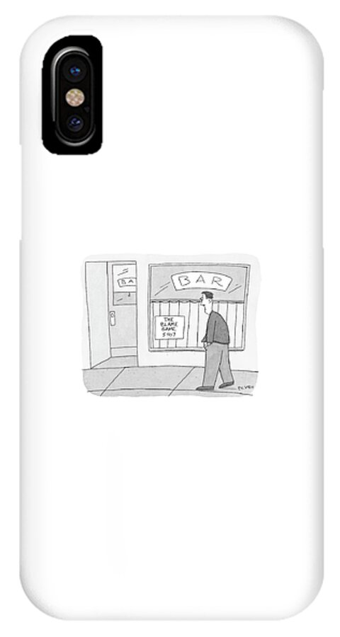 New Yorker October 24th, 2005 iPhone X Case