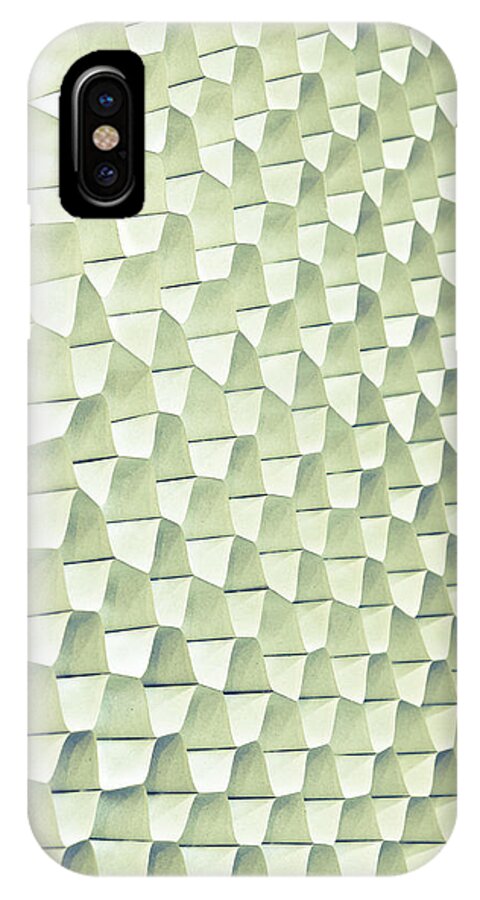 Abstract iPhone X Case featuring the photograph Abstract pattern #5 by Tom Gowanlock
