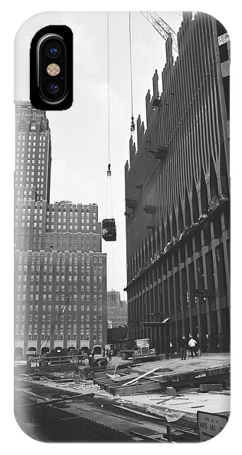 Wtc iPhone X Case featuring the photograph World Trade Center #88 by William Haggart