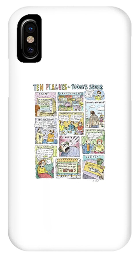 New Yorker April 13th, 2009 iPhone X Case