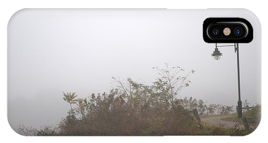 Fog iPhone X Case featuring the photograph A Foggy Morning by Judy Salcedo