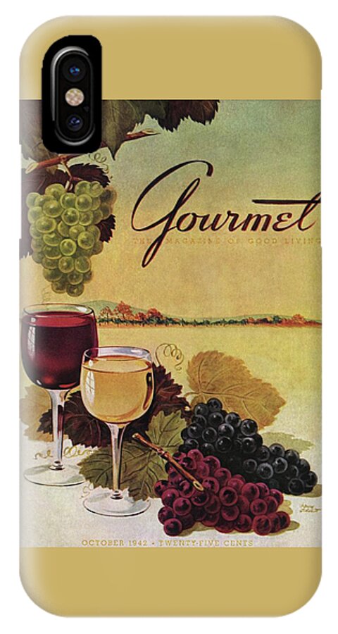 A Gourmet Cover Of Wine iPhone X Case