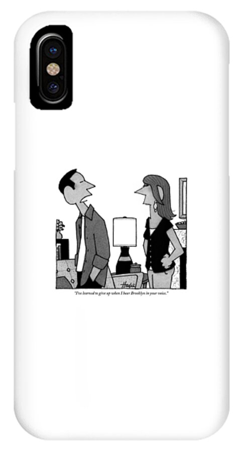 A Husband To His Wife iPhone X Case