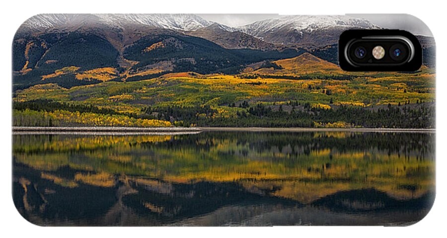 Mt. Elbert iPhone X Case featuring the photograph A Mt. Elbert Fall by Morris McClung