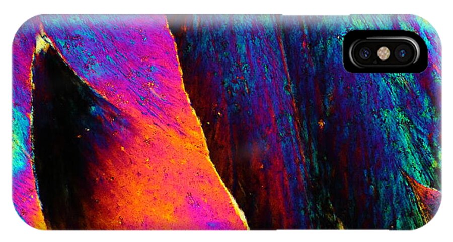 Crystals iPhone X Case featuring the photograph A Pillow Of Winds by Hodges Jeffery