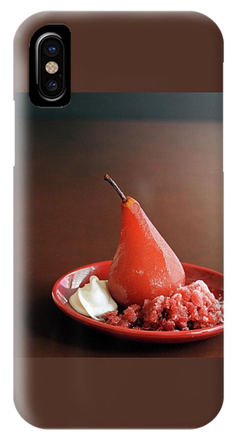 A Poached Pear iPhone X Case