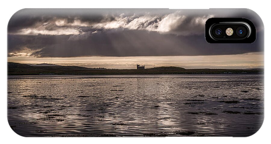 Callanish iPhone X Case featuring the photograph Abandoned by Peter OReilly