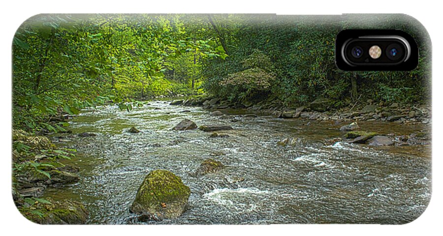 Great Smokey Mountains National Park iPhone X Case featuring the photograph Abram's Creek GSMNP by Paul Herrmann