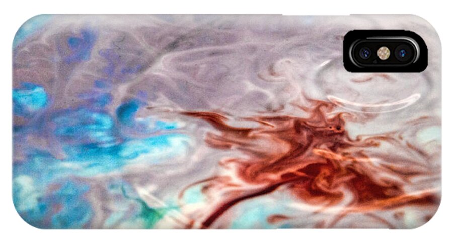 Abstract iPhone X Case featuring the photograph Abstract 7 by John Crothers