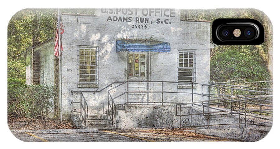 Old Buildings iPhone X Case featuring the photograph Adams Run by Harry B Brown