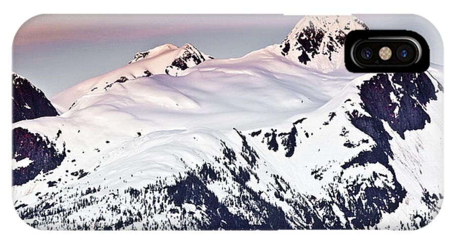 Snow Cap iPhone X Case featuring the photograph Alaska Landscape by John Magyar Photography