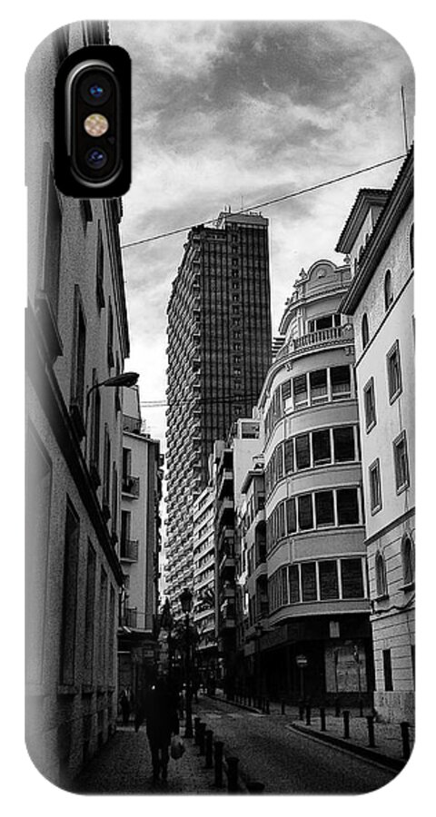 Streetphotography iPhone X Case featuring the photograph Alicante by Pedro Fernandez