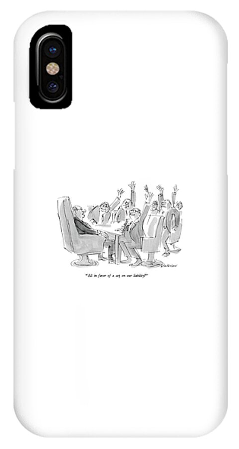 All In Favor Of A Cap On Our Liability? iPhone X Case