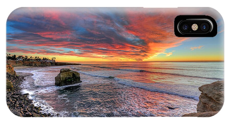 Mark Whitt iPhone X Case featuring the photograph Alluring Sunset by Mark Whitt