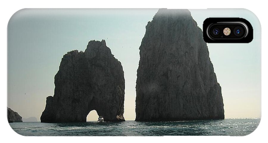 Amalfi Coast iPhone X Case featuring the photograph Amalfi Horizon by Lisa Kilby