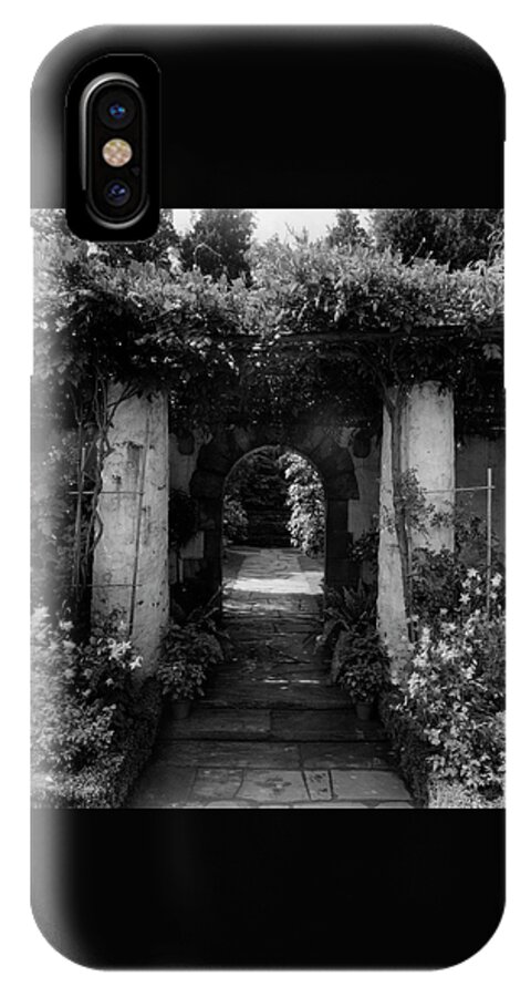 An Archway In The Garden Of Mrs. Carl Tucker iPhone X Case