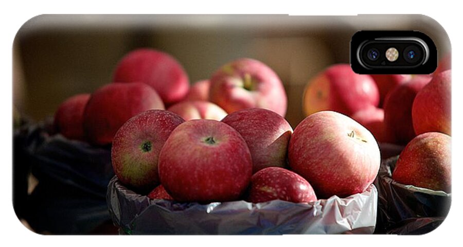 Apples iPhone X Case featuring the photograph Apples by Prince Andre Faubert