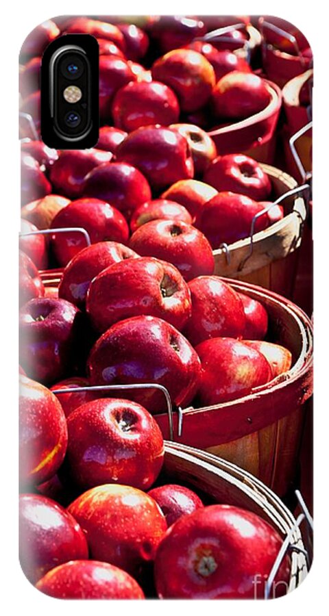 Farmers Market iPhone X Case featuring the photograph Apples by Richard Lynch