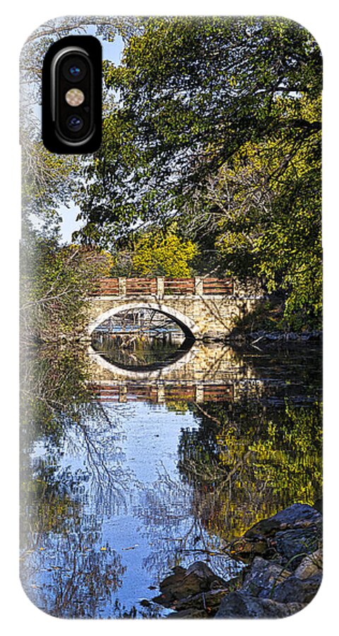 Arboretum iPhone X Case featuring the photograph Arboretum Drive Bridge - Madison - Wisconsin by Steven Ralser