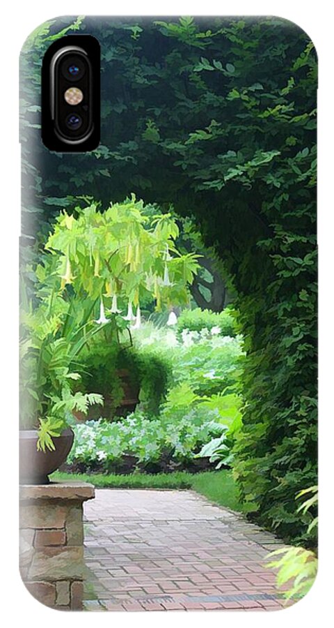 Nature iPhone X Case featuring the photograph Archway by Joyce Baldassarre