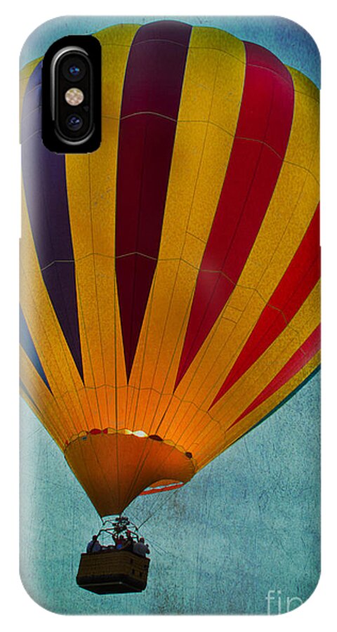 Hot Air Balloon iPhone X Case featuring the photograph Ascending by Alana Ranney