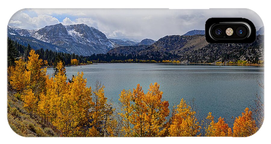 Mark Whitt iPhone X Case featuring the photograph Autumn Beauty at June Lake by Mark Whitt