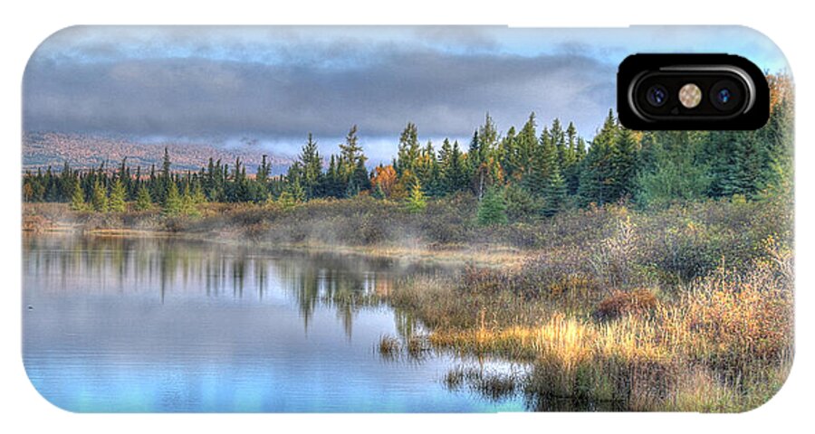 Maine iPhone X Case featuring the photograph Awakening Your Senses by Shelley Neff