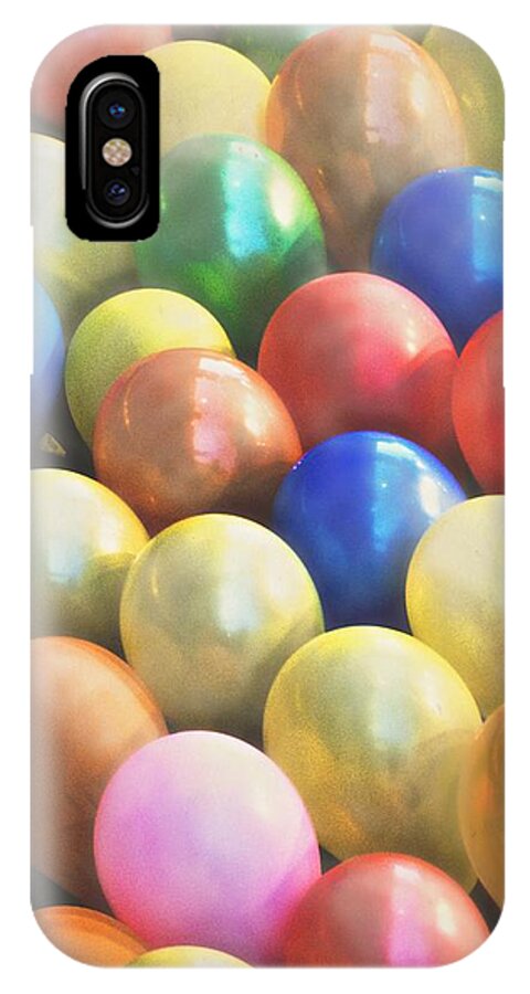 Balloons iPhone X Case featuring the photograph Balloons by Cindy Garber Iverson