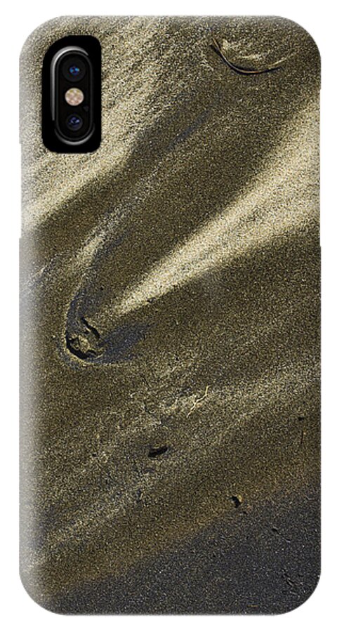 Beach iPhone X Case featuring the photograph Beach Abstract 18 by Morgan Wright