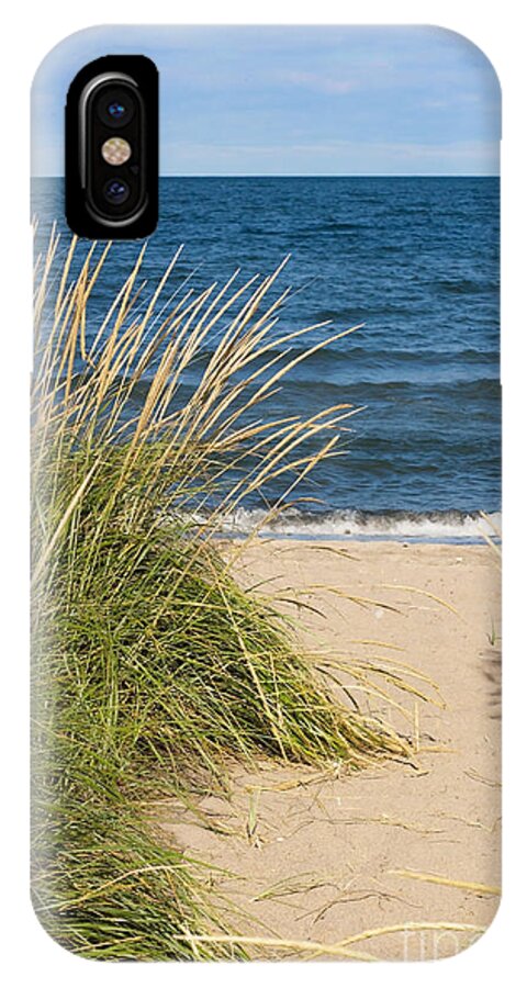 Beach iPhone X Case featuring the photograph Beach Path by Barbara McMahon