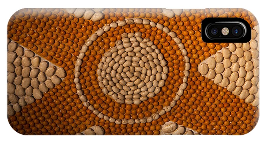 ©connie Cooper-edwards iPhone X Case featuring the photograph Bean Background by Connie Cooper-Edwards