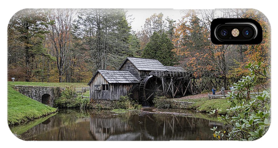 Mabry Mill iPhone X Case featuring the photograph Beautiful Historical Mabry Mill by Kathy Clark