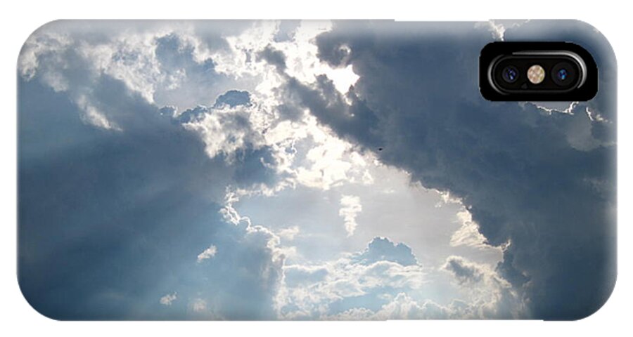 Sky iPhone X Case featuring the photograph Before the Storm by Cynthia Clark