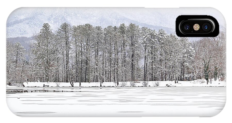 Mountains iPhone X Case featuring the photograph Behold.... For I Am With You by Tammy Schneider