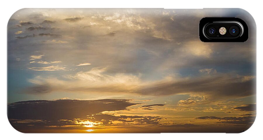 Sunset iPhone X Case featuring the photograph Best Part Of The Day by Maria Robinson