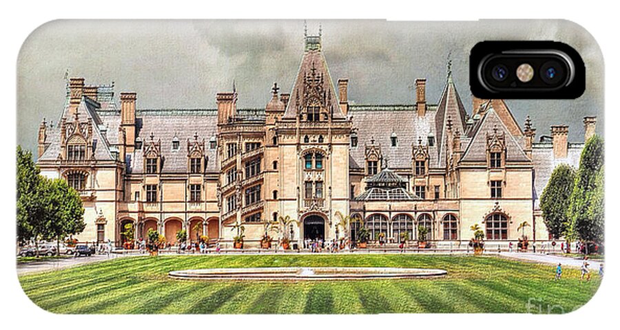 The Biltmore House iPhone X Case featuring the photograph Biltmore House by Savannah Gibbs