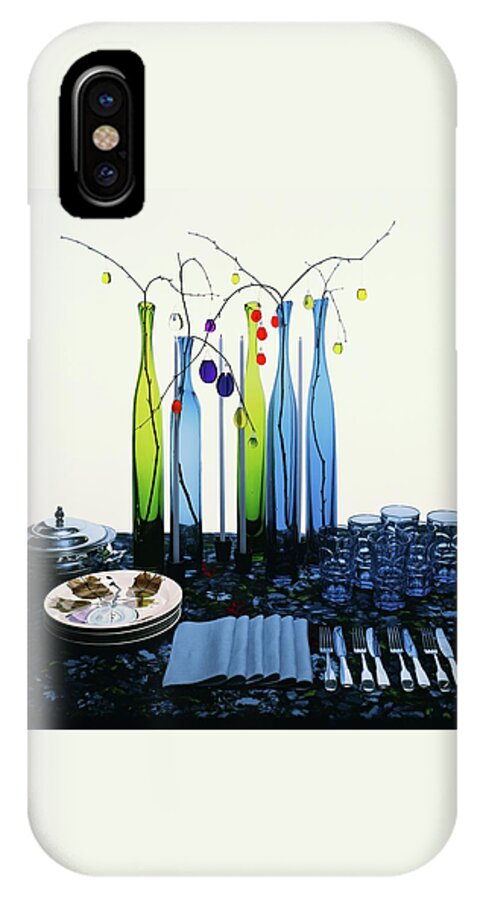 Blenko Glass Bottles iPhone X Case