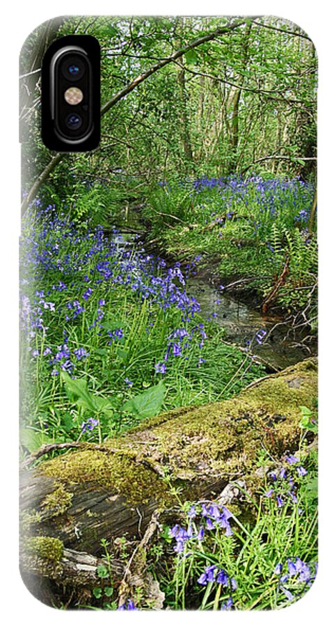 Bluebell iPhone X Case featuring the photograph Bluebell Wood by John Topman
