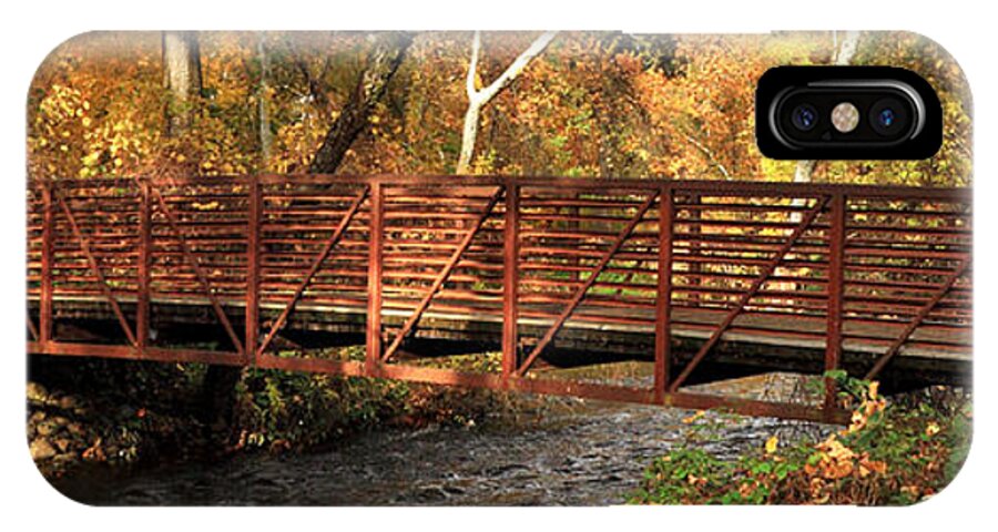 Bridge iPhone X Case featuring the photograph Bridge On Big Chico Creek by James Eddy