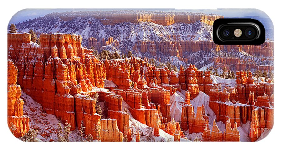 Bryce Canyon National Park iPhone X Case featuring the photograph Bryce Canyon Panorama by Benedict Heekwan Yang