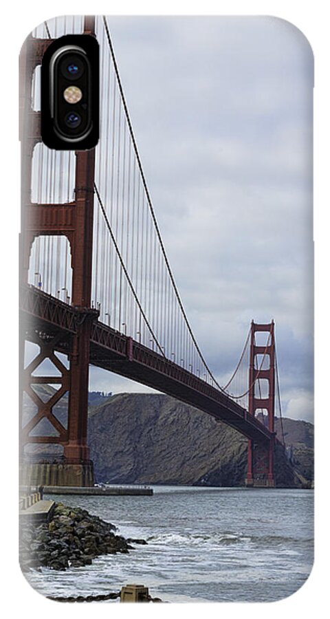 Golden Gate Bridge iPhone X Case featuring the photograph By the Bay by Mark Harrington