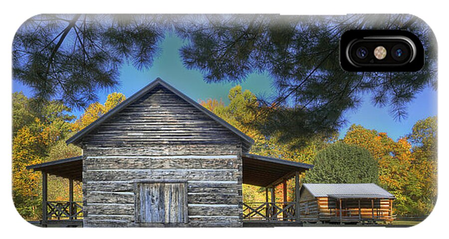 Kentucky iPhone X Case featuring the photograph Cabin at Yellow Creek by Wendell Thompson