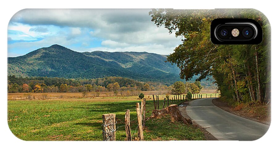 Cades Cove iPhone X Case featuring the photograph Cades Cove by Lena Auxier