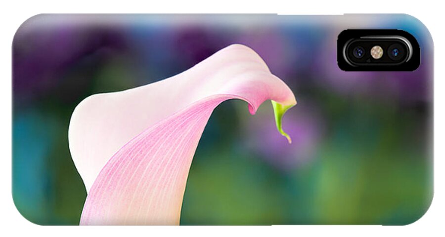 Easter iPhone X Case featuring the photograph Calla Lily by Joan Herwig
