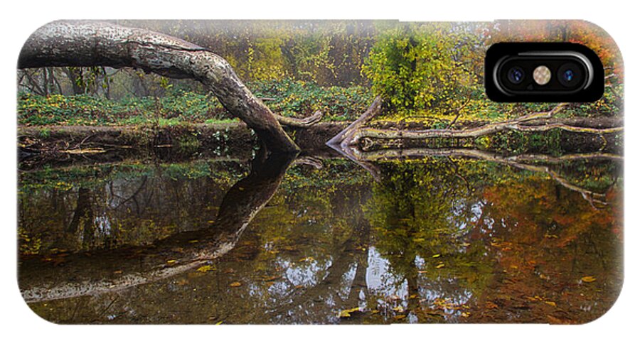 Chico iPhone X Case featuring the photograph Calm On Big Chico Creek by Robert Woodward